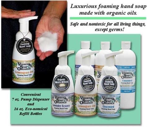 First Certified Organic Foaming Hand Soap ~ Safe And Non Toxic For All