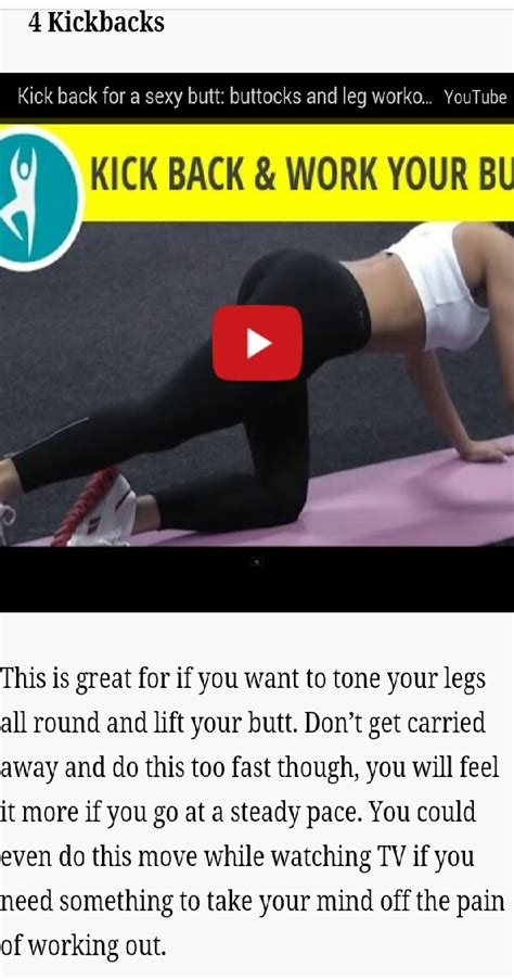 The Top Five Moves For A Banging Booty And Wobble Free Legs Musely