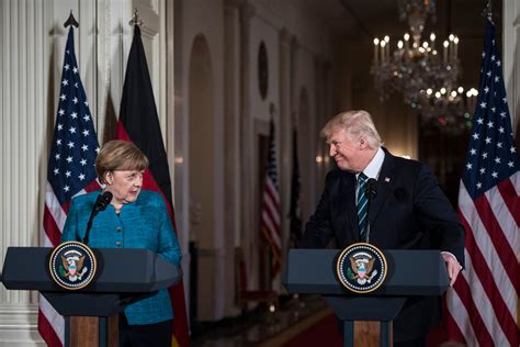 Trump Merkel And The Uss Waning Global Clout The Washington Post