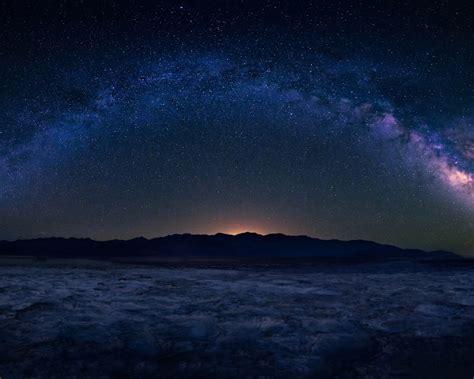1280x1024 Milky Way Starry Sky Landscape 1280x1024 Resolution Wallpaper
