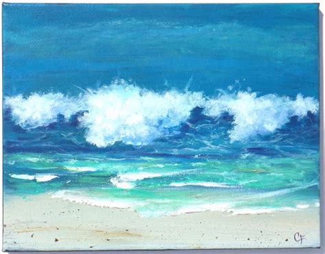 Ocean Painting Seascape Paintings Abstract Painting Canvas Painting