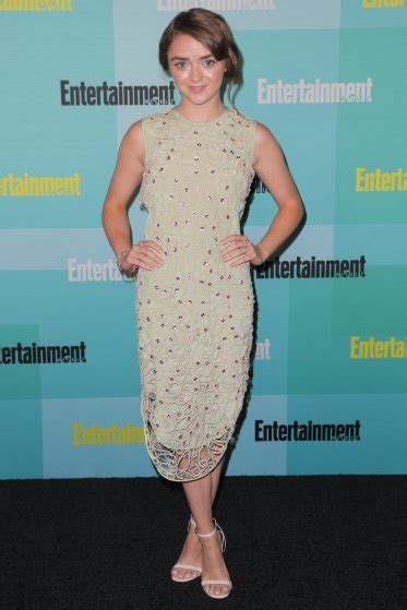 Comic Con Entertainment Weekly Party Maisie Williams James Mcavoy