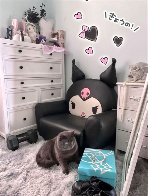 𓈒 ⊹ ♡ ·˚ ₊ Hello Kitty Rooms Cute Room Ideas Kuromi Room