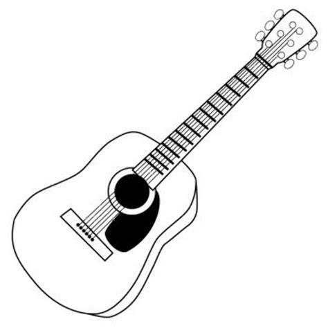 Download High Quality Guitar Clipart Outline Transparent Png Images