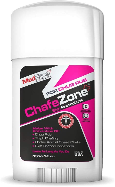 Medzone Chub Rub Anti Chafing Stick For Her 1 5 Ounce Beauty And Personal Care