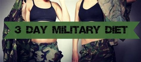 Military Diet Lose 10 Pounds In Just 3 Days Easy Recipes