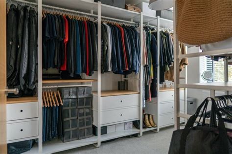 See more ideas about ikea closet, ikea, closet inspiration. IKEA Elvarli Open Wardrobe System - immaculate condition ...