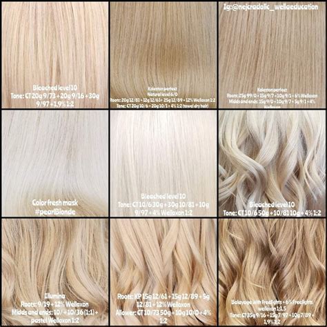 Wella Hair Color Blonde Hair Colour Shades Platinum Blonde Hair Color