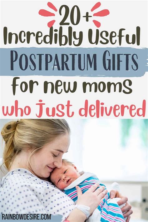 20 Best Postpartum Gifts For New Moms Rainbow Desire