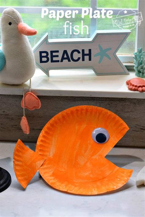 Easy Paper Plate Fish Craft For Kids Artofit