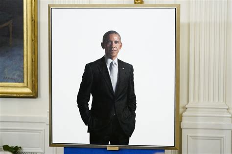 watch live biden unveils obama s white house portrait los angeles times