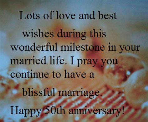 50th Wedding Anniversary Messages And Quotes Happy Wedding