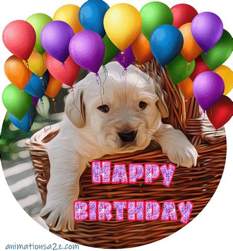 Gif and video в messenger. Happy birthday greeting cards- cats - AnimationsA2Z