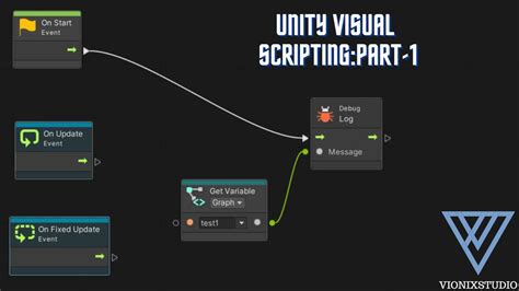 Unity Visual Scripting Getting Started Part YouTube