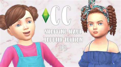 The Sims 4 Cc Shopping Haul Toddlers Edition Cc Links Youtube