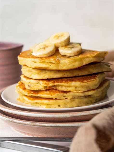 The Best Fluffy Banana Pancakes Easy Homemade Banana Pancakes