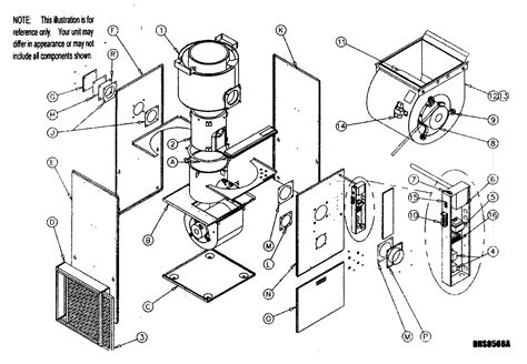 Icp Furnace Parts Model Ouf160b18b Sears Partsdirect