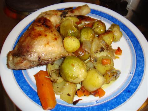 Les recettes de Marzia: Poulet au four avec pommes de terre