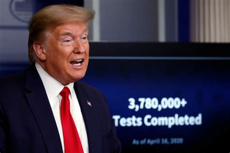 As Criticism Grows White House Defends Testing Capacity
