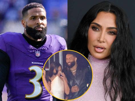 Kim Kardashian And Odell Beckham Jr Spotted Engaging In Flirty Pda At