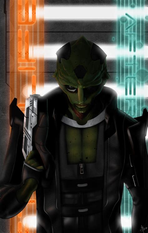 Thane Krios Mass Effect 2 By Mattdemino On Deviantart