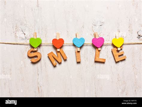 Word Smile Hi Res Stock Photography And Images Alamy