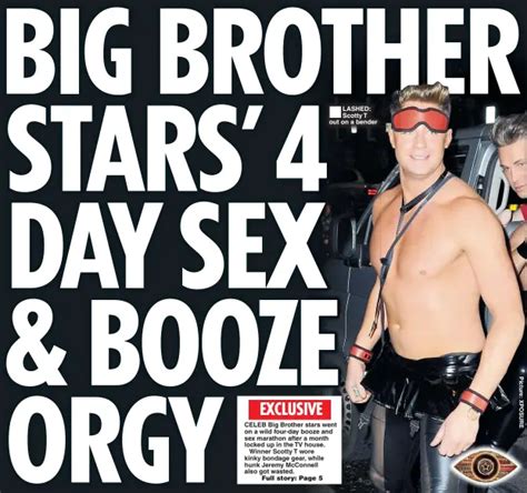 Big Brother Stars4 Day Sex And Booze Orgy Pressreader