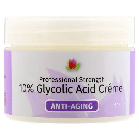 Reviva Labs 10 Glycolic Acid Cream Anti Aging 15 Oz 42 G Iherb