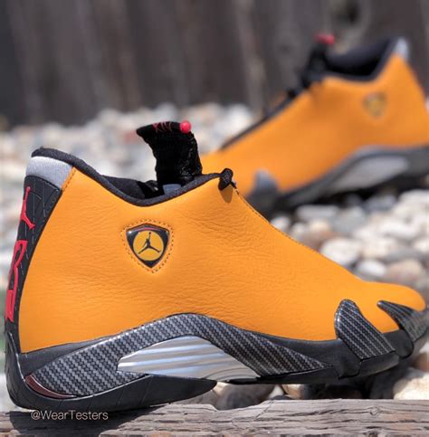 Sneaker tees to match your kicks Air Jordan 14 'Reverse Ferrari' | Detailed Look and Review - WearTesters