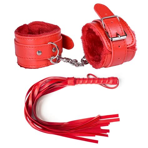 Gags Muzzles Handcuffs Whip Restraints Bdsm Bondage Set Flirting Adult