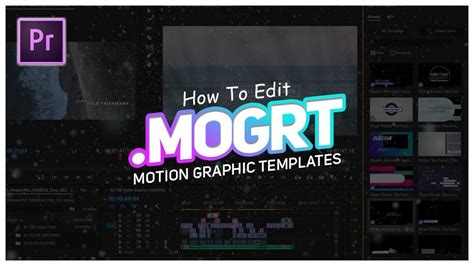 All fonts are part of adobe fonts library. How To Import And Edit Motion Graphic Templates In Adobe ...