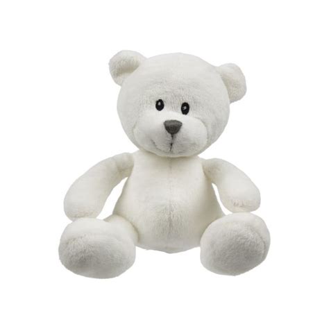 Personalised Small Bundles The White Teddy Bear Plush Cuddly Soft Toy £12 99