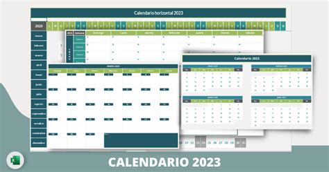 🗓 Descarga El Calendario De 2023 En Excel Gratis Just Exw