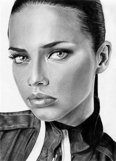 54 Incredible Female Pencil Portrait Drawings Curious Funny Photos