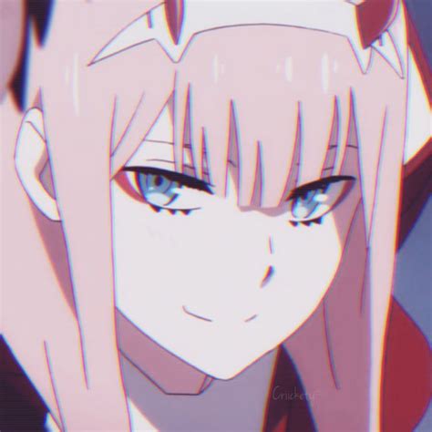 27 Aesthetic Anime Profile Pictures Zero Two Iwannafile