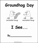 Books Groundhog Printable Book Worksheets Crafts Weather Enchantedlearning Booklet Activity Early Print Groundhogday Isee Holiday sketch template