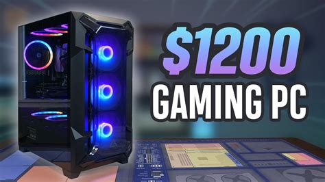 1200 Budget Gaming Pc 2020 Youtube