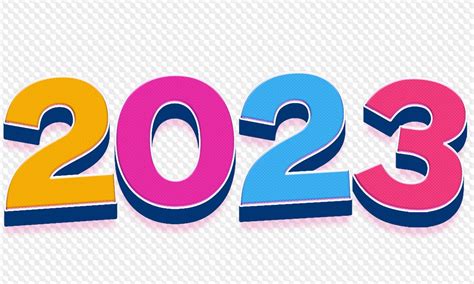 2023 Png 2023 En Un Fondo Transparente 2023 Números Actualizado 130