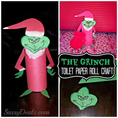 The Grinch Toilet Paper Roll Christmas Craft For Kids Crafty Morning