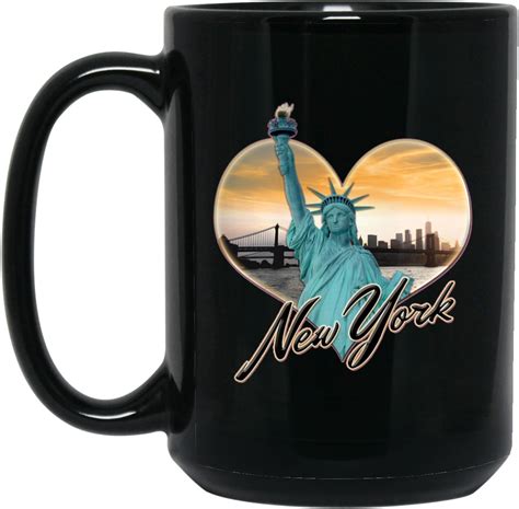 Download Nyc New York City Skyline Souvenir Statue Of Liberty Mug