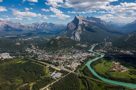 Aerial Photo | Banff, Alberta