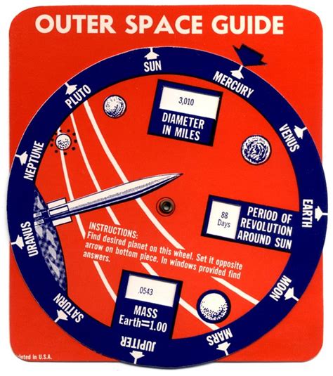 Outer Space Guide Interested In Wheel Charts And Volvelles Flickr