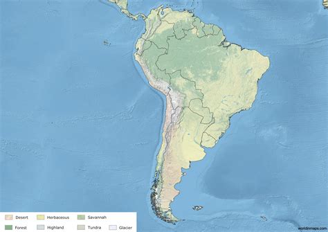 South America World In Maps