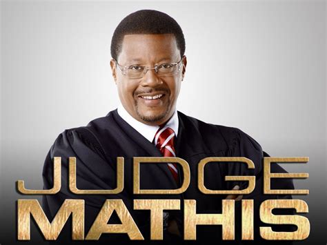 Judge Greg Mathis 1960 Tv Talk Show Tv Judges Mathis