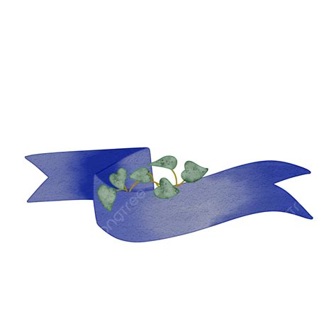 Green Ribbon Banner Clipart Png Images Green Leaves Blue Ribbon Banner