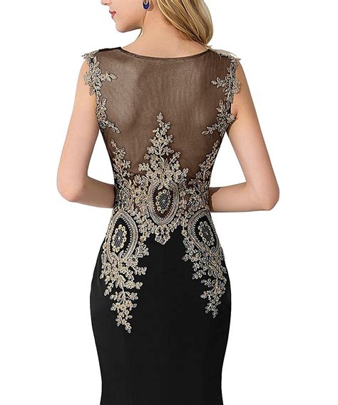 misshow women s embroidery lace long mermaid formal evening prom dresses shop2online best