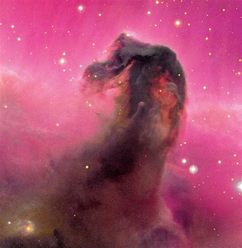 The Horsehead Nebula Optical A Dark Nebula In Orion Annes