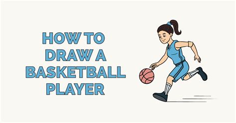 Why don't we start learning first how to draw a basket player? How to Draw a Basketball Player - Really Easy Drawing Tutorial