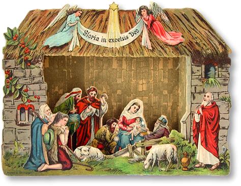 Millions of clipart image, unlimited download for free! Berries Nativity - PaperModelKiosk.com