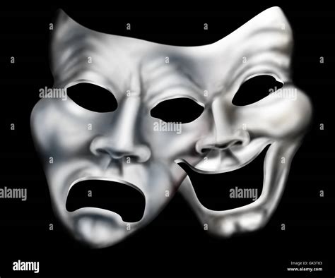 Theatre Masks Happy And Sad Fotos E Imágenes De Stock Alamy